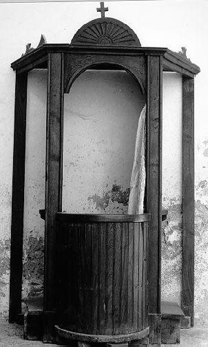 confessionale - ambito lunigianese (inizio sec. XX, sec. XX)
