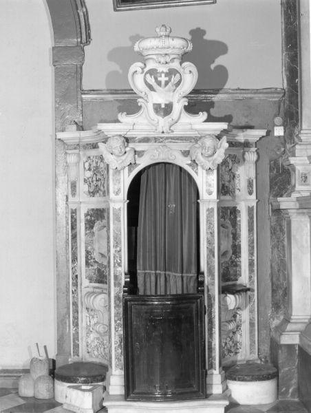 confessionale - bottega toscana (metà sec. XVIII)
