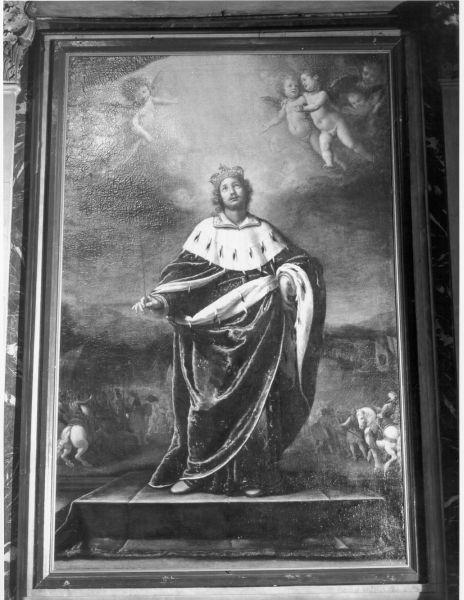 S.Luigi dei Francesi (pala d'altare) di Rosselli Matteo (metà sec. XVIII)