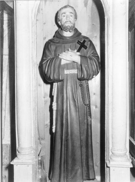 SAN FRANCESCO D'ASSISI (statua processionale) - bottega italiana (sec. XIX)