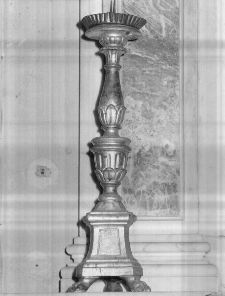 candeliere, serie - bottega versiliese (sec. XIX)