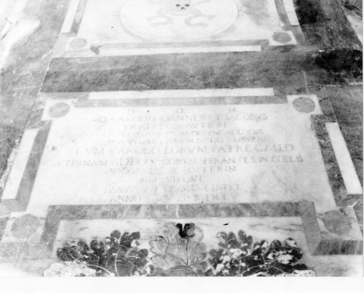 lapide - bottega italiana (sec. XVIII)