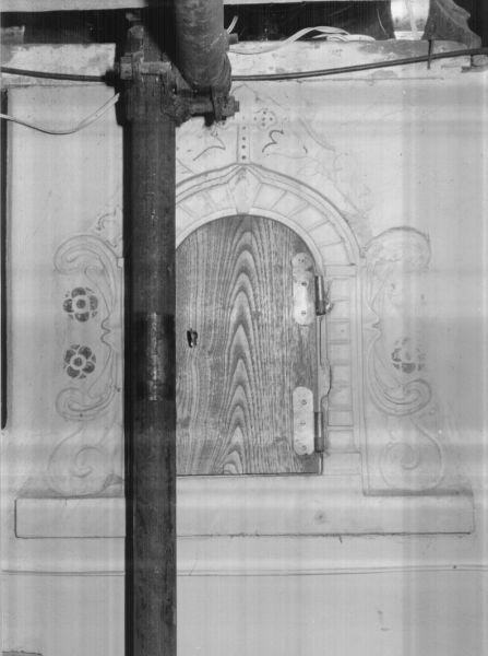 tabernacolo murale - bottega toscana (sec. XIX)