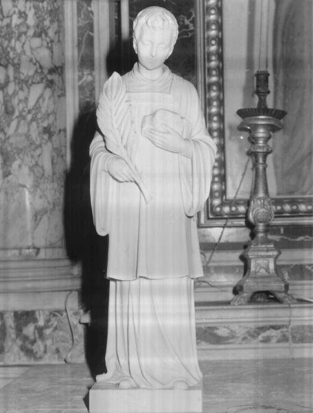 SANTO STEFANO (statua) - bottega italiana (sec. XIX)