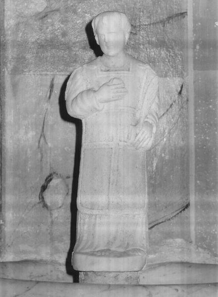 SANTO STEFANO (statua) - bottega italiana (sec. XVIII)