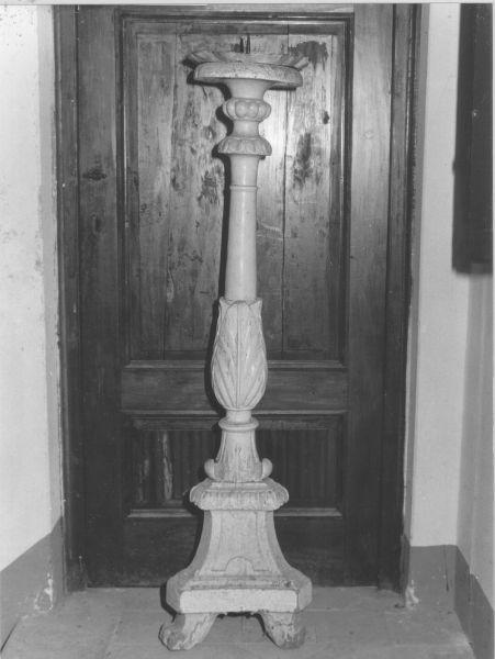 candeliere, serie - bottega versiliese (sec. XIX)