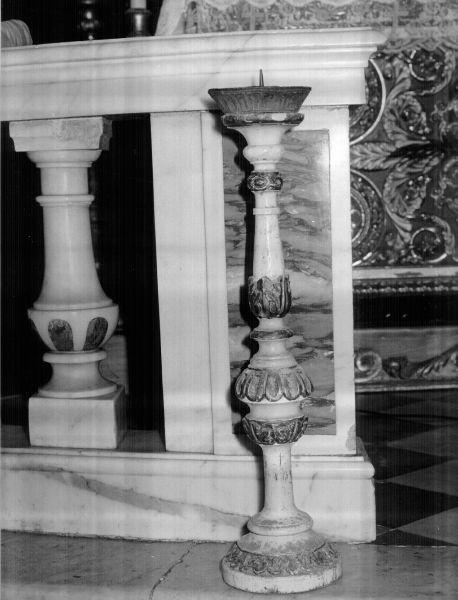 candeliere, serie - bottega versiliese (sec. XIX)