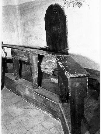 stalli del coro - ambito lunigianese (secc. XVIII/ XIX)