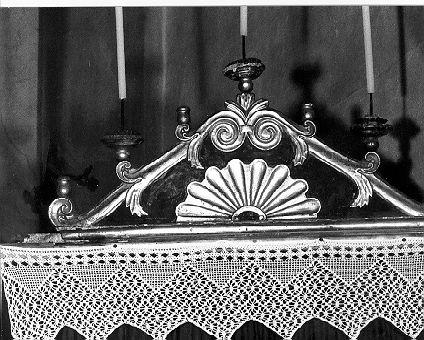 architrave, serie - ambito lunigianese (sec. XVIII)