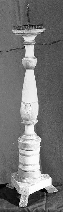 candeliere, serie - ambito lunigianese (secc. XVIII/ XIX)