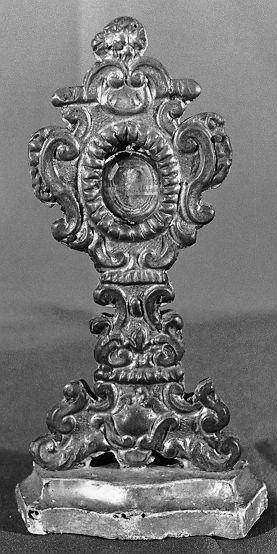 reliquiario - ambito lunigianese (sec. XVIII)