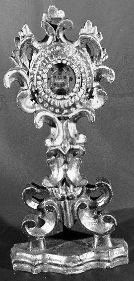 reliquiario - ambito lunigianese (sec. XVIII)