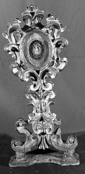 reliquiario - ambito lunigianese (sec. XVIII)