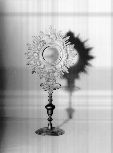 ostensorio - a raggiera - bottega toscana (sec. XIX)
