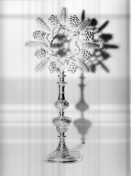 ostensorio - a raggiera - bottega toscana (sec. XIX)