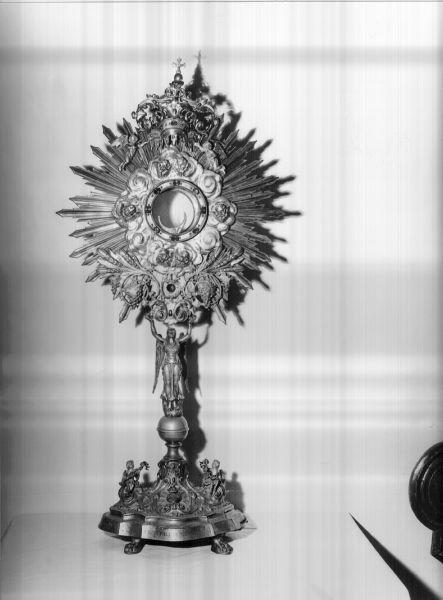 ostensorio - a raggiera - bottega toscana (sec. XIX)