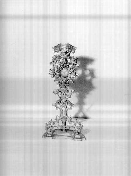reliquiario - a ostensorio - ambito toscano (sec. XVIII)