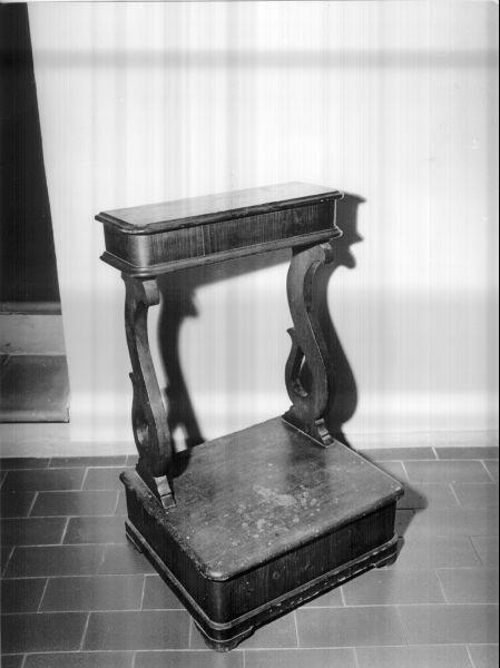 inginocchiatoio - ambito toscano (sec. XIX)