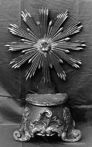 tronetto per esposizione eucaristica - ambito lunigianese (sec. XVIII)