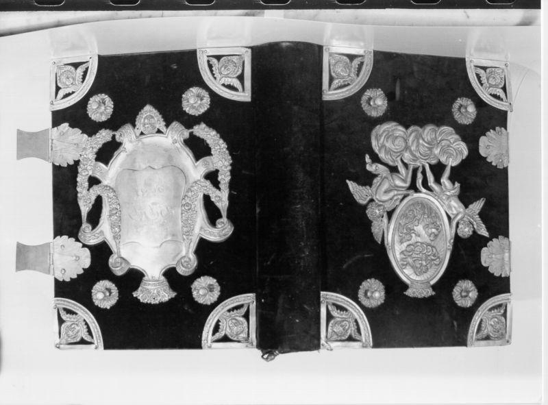 coperta di libro liturgico - bottega italiana (sec. XIX)