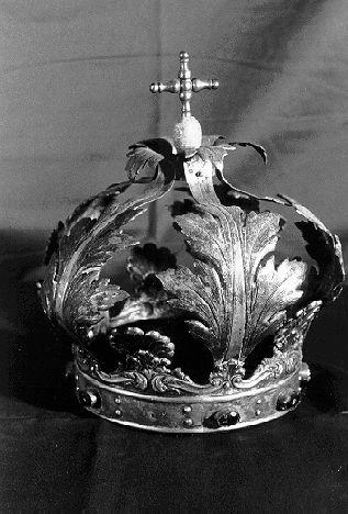 corona da statua - ambito lunigianese (secc. XVIII/ XIX)