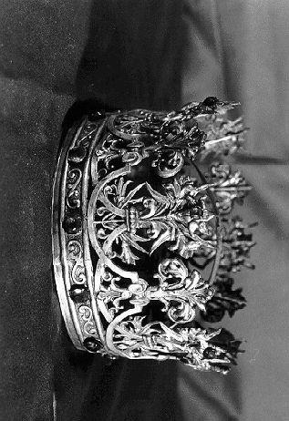 corona da statua - ambito lunigianese (secc. XVIII/ XIX)