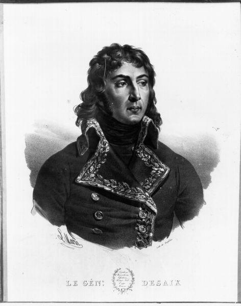 Generale Desaix, ritratto d'uomo (stampa) - ambito francese (terzo quarto sec. XIX)