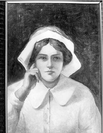 INFERMIERA, ritratto di donna (dipinto) - ambito italiano (sec. XX)