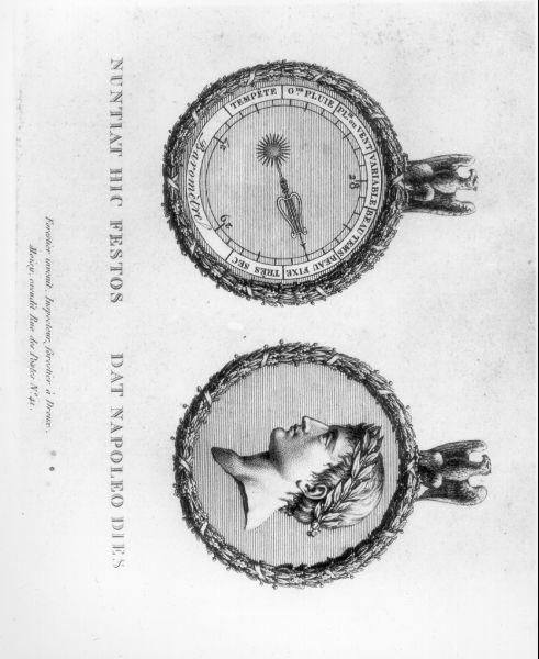 medaglia celebrativa di Napoleone (stampa) di Forestier, Moisy Claude Alexandre (primo quarto sec. XIX)