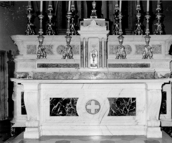 altare maggiore - bottega toscana (sec. XIX)