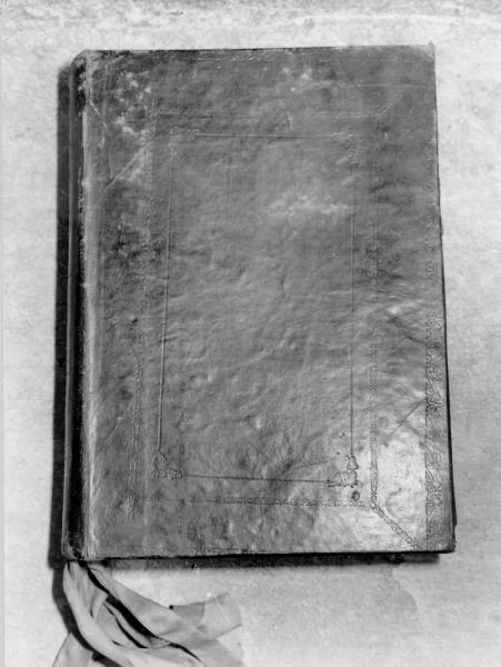 coperta di libro liturgico - bottega veneziana (sec. XIX)