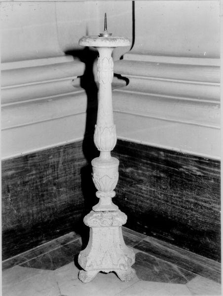 candeliere, serie - bottega versiliese (sec. XIX)