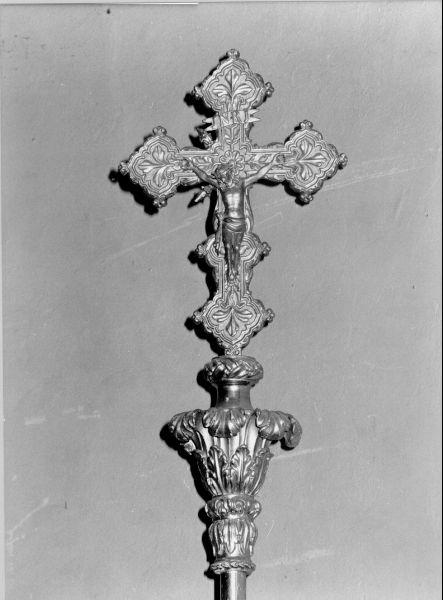 croce processionale - bottega versiliese (sec. XIX)