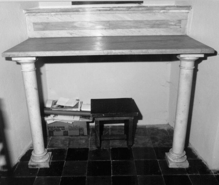 mensa d'altare - bottega toscana (sec. XVIII)