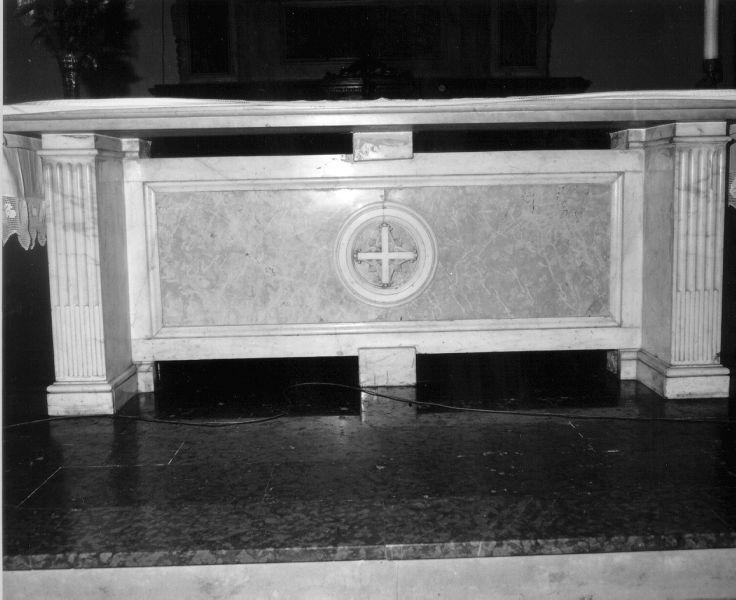 mensa d'altare - bottega toscana (sec. XVIII)