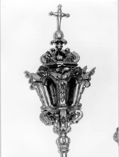 lanterna processionale, serie - bottega versiliese (sec. XIX)