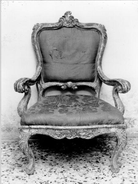 poltrona - manifattura toscana (sec. XVIII)