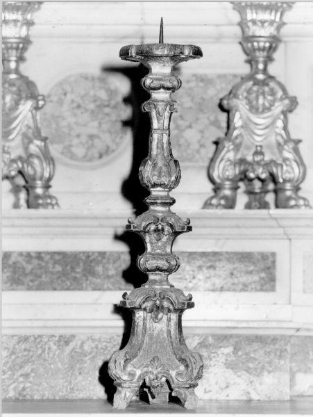 candeliere, serie - bottega versiliese (sec. XVIII)