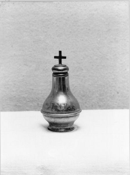 vasetti per oli santi - bottega lucchese (sec. XIX)