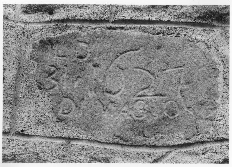 lapide - ambito lunigianese (sec. XVII)