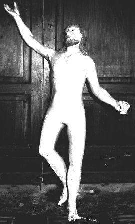 CRISTO IN GLORIA (scultura) di Cipriani Ginese (bottega) (prima metà sec. XIX)