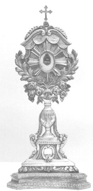 reliquiario di Razzuoli Luigi (prima metà sec. XIX)