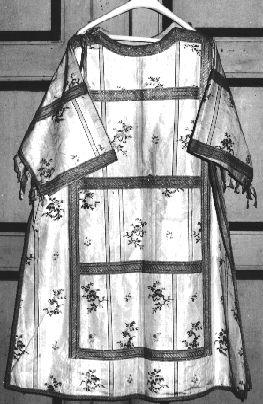 dalmatica, serie - manifattura italiana (seconda metà sec. XVIII)