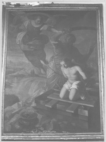 SACRIFICIO DI ISACCO (dipinto) di Halz Iohannes (sec. XVII)