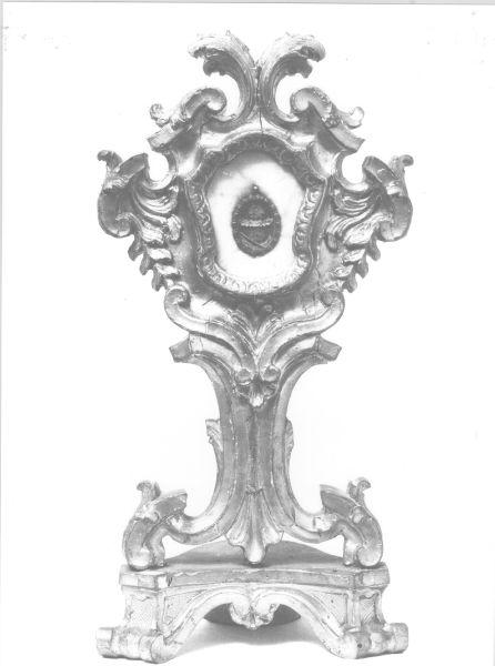 reliquiario - bottega toscana (seconda metà sec. XVIII)