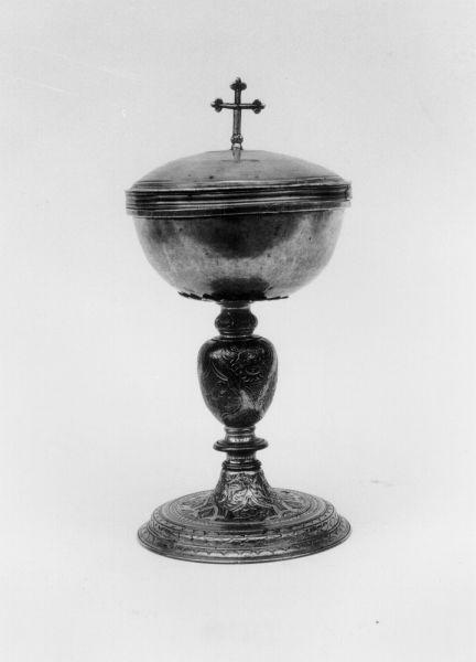 pisside - bottega italiana (sec. XVIII)