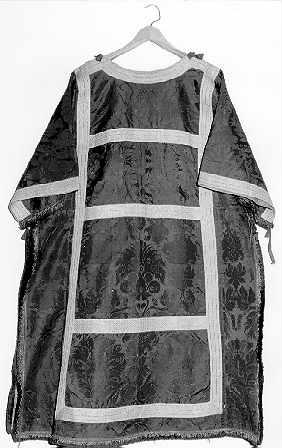 dalmatica, serie - manifattura italiana (fine/inizio secc. XVII/ XVIII)