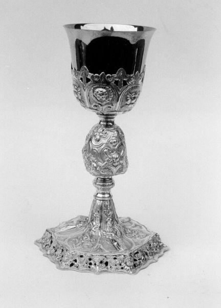 calice - bottega italiana (sec. XIX)