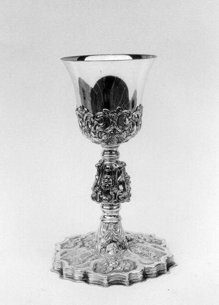 calice - bottega italiana (sec. XIX)
