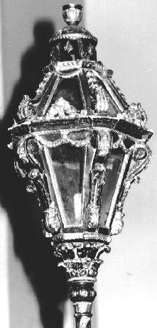lanterna processionale, serie di Cipriani Ginese (bottega) (prima metà sec. XIX)